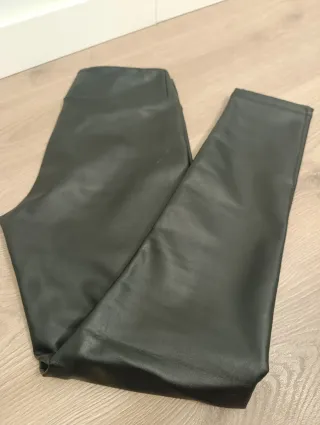 Leggings piel con pelo interior