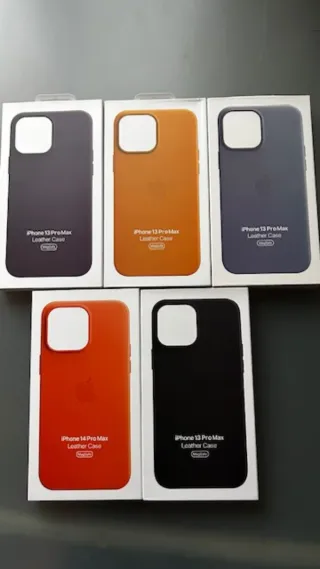 Custodia Apple iPhone 13 Pro Max in pelle MagSafe