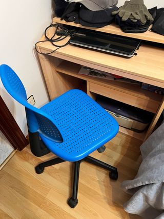 Escritorio de madera