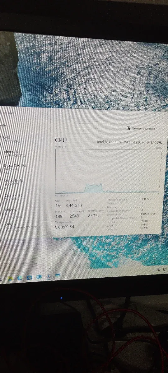 HP ProDesk Xeon E3 16GB GTX1050Ti SSD 250GB afbeelding 2
