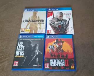 PS4 Slim 1TB + 4 Juegos TOP + Base Carga + Mando