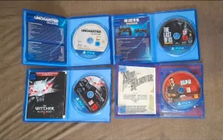 PS4 Slim 1TB + 4 Juegos TOP + Base Carga + Mando