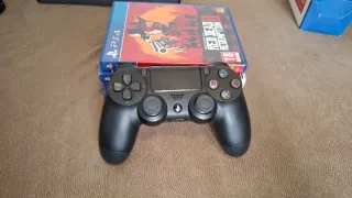 PS4 Slim 1TB + 4 Juegos TOP + Base Carga + Mando