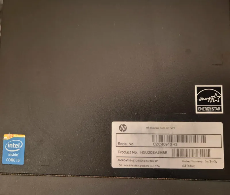 Ordenador HP ProDesk 600 G1 TWR afbeelding 4