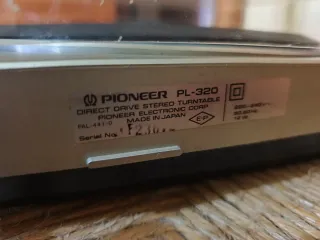 Giradischi Pioneer PL-320 Direct Drive