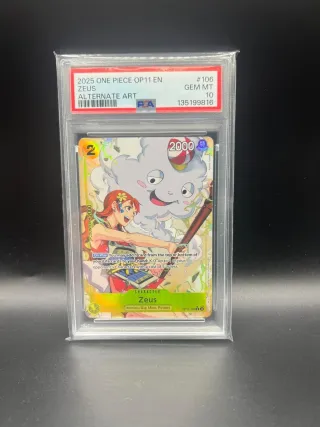 Zeus PSA 10 OP11-106 One Piece