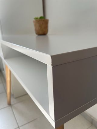 Escritorio blanco moderno JYSK