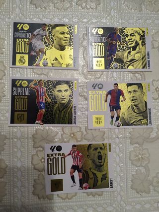 Cromos Panini Supreme 10 Extra Gold