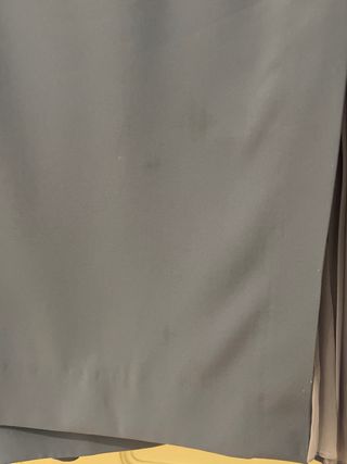 Traje de fiesta azul para señora