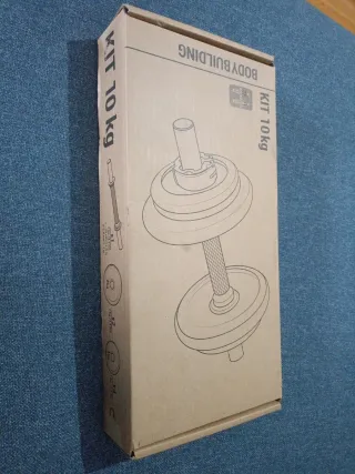 Kit Mancuernas 10kg Bodybuilding