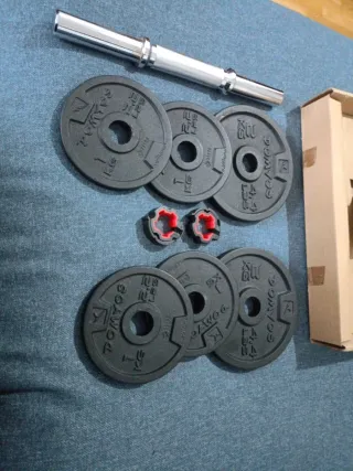 Kit Mancuernas 10kg Bodybuilding