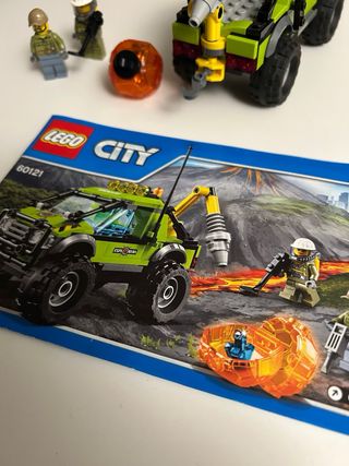 Lego City 60121 Camion Vulcanico