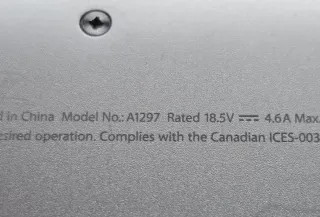MacBook Pro (17 pulgadas, mediados 2009) Mod:A1297