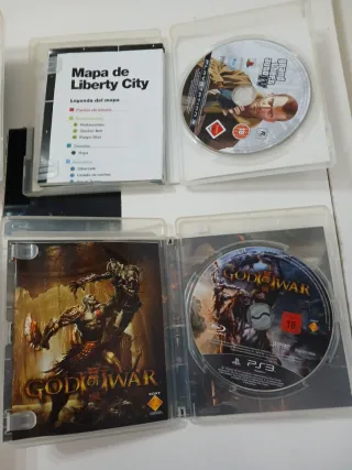 Juegos PS3: GTA V, GTA IV, DMC, God of War