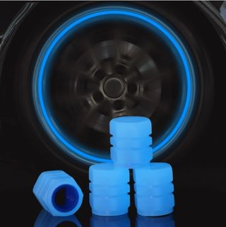 4 Válvulas LED Neumáticos Azul