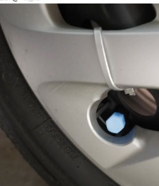 4 Válvulas LED Neumáticos Azul