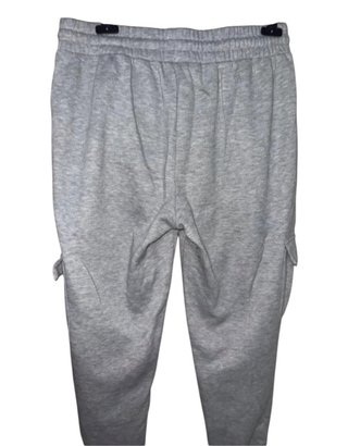 Pantaloni tuta grigi cargo