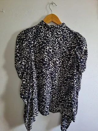 Blusa Zara Estampada