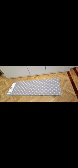 Alfombra estrellitas cocina 110x40 nueva estrenar