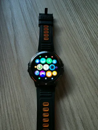 Reloj Deportivo Fila Negro y Naranja