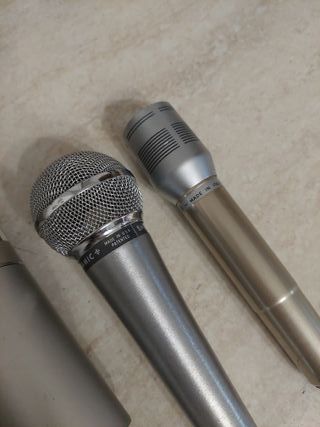 Microfoni Vintage Pearl CR-57 Shure 588SB pasoM4