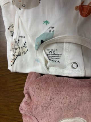 Lote pijamas bebé 0-12 meses