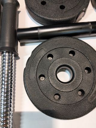 Mancuernas 20kg Barra Extensión SONGMICS SYL20HBK