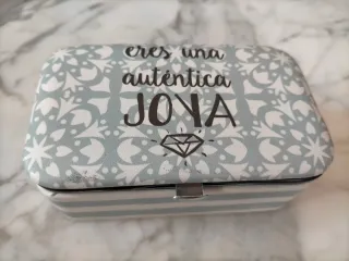 Joyero madera con espejo&cajón + joyero tipo caja