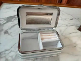 Joyero madera con espejo&cajón + joyero tipo caja