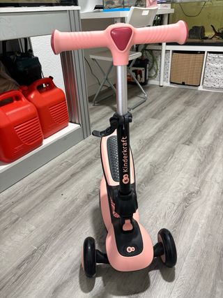 Patinete 3 Ruedas Kinderkraft Rosa
