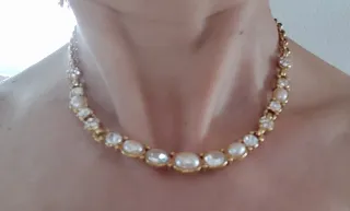 Conjunto gargantilla y pendientes