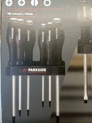 Set 15 Destornilladores Parkside Performance