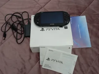 Sony PS Vita Slim Negra Completa Nueva