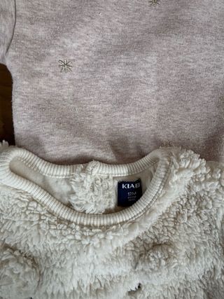 Lote ropa sudaderas bebé 0-12m