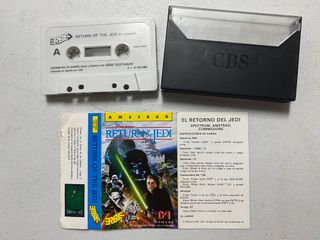 Star Wars Retorno del Jedi Amstrad Cassette ERBE