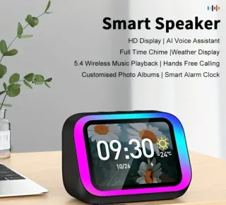 Altavoz Inteligente IA Negro Multicolor