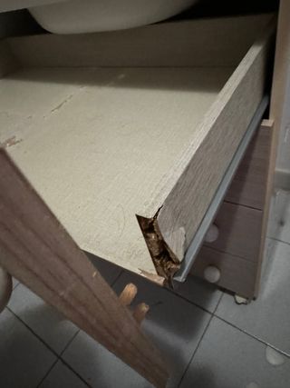 Cambiador ( bañera ) y cuna de bebé