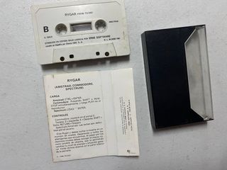 Rygar Amstrad Videojuego Erbe LOMO AZUL