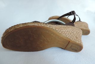 Alpargatas Juncal Aguirre T36 Cuña 7cm