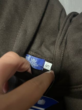 Chándal Adidas Talla S Marrón y Beige