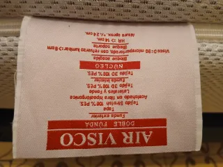 Colchón y somier matrimonio láminas