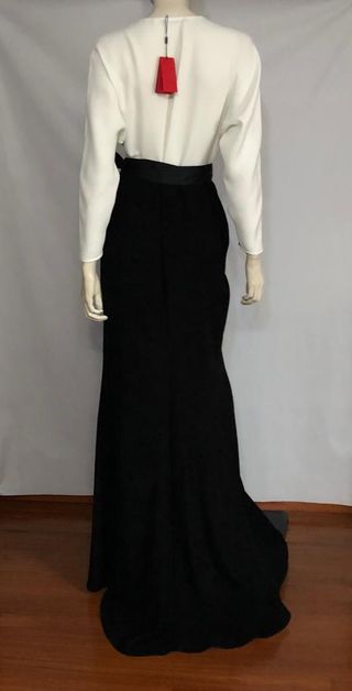 Vestido largo fiesta Carolina Herrera