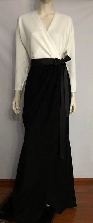 Vestido largo fiesta Carolina Herrera