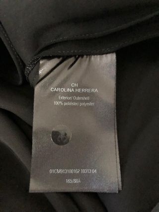 Vestido largo fiesta Carolina Herrera