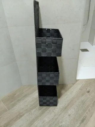 Estantería colgante de tela