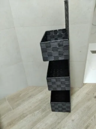 Estantería colgante de tela