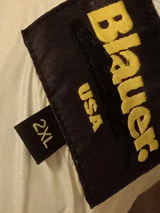 Piumino Blauer Bianco Uomo Ragazzo XXL