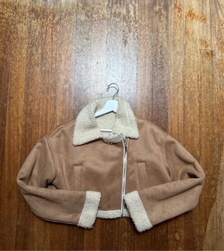 Abrigo Shein Marrón Forro Borreguito