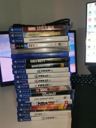 Lote PS4 (PlayStation 4) Negra