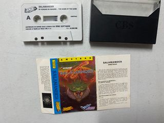 Salamander Amstrad Konami Videojuego Erbe